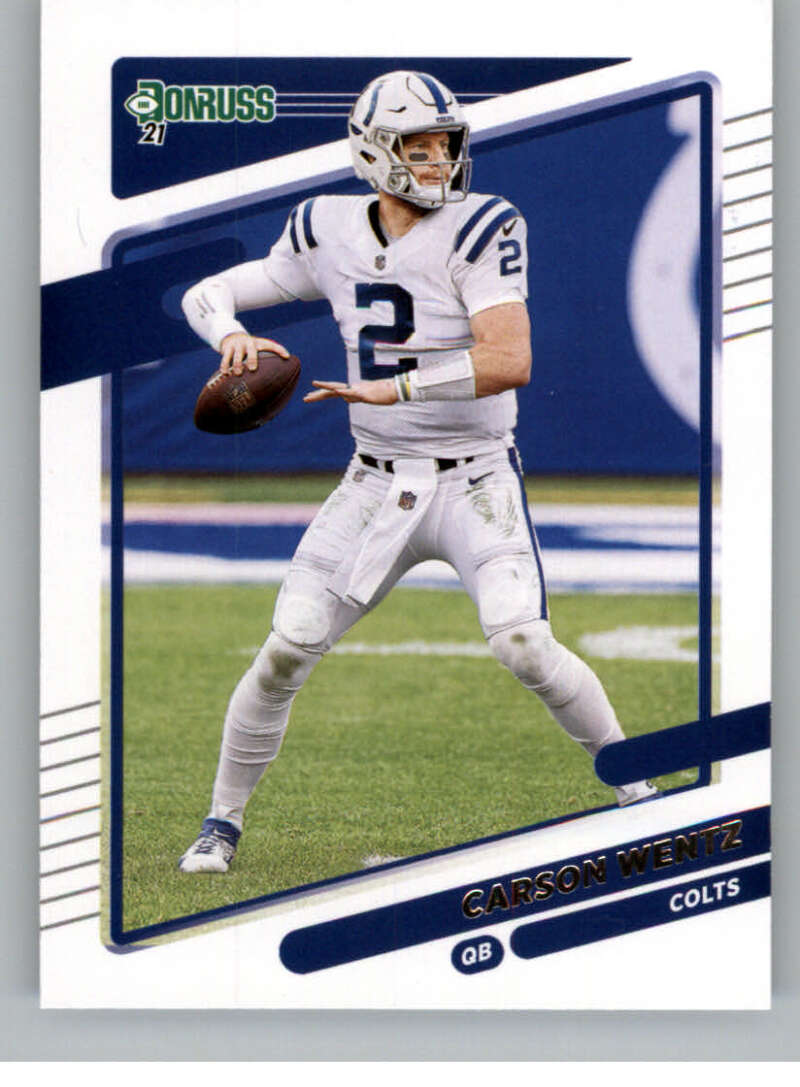 2021 Donruss #147 Carson Wentz Indianapolis Colts V88871 Image 1