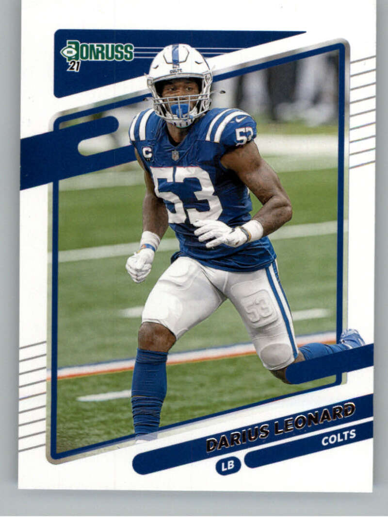 2021 Donruss #149 Darius Leonard Indianapolis Colts V88876 Image 1