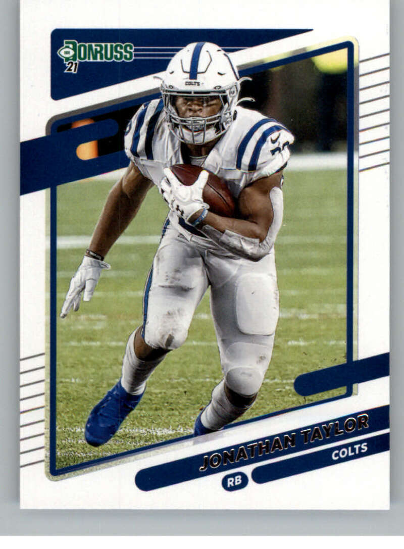 2021 Donruss #150 Jonathan Taylor Indianapolis Colts V88877 Image 1