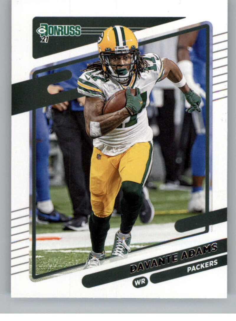 2021 Donruss #158 Davante Adams Green Bay Packers V88883 Image 1