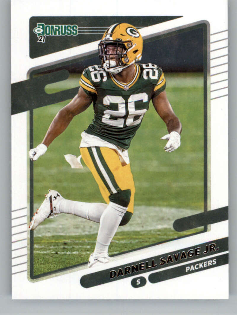 2021 Donruss #161 Darnell Savage Jr. Green Bay Packers V88886 Image 1