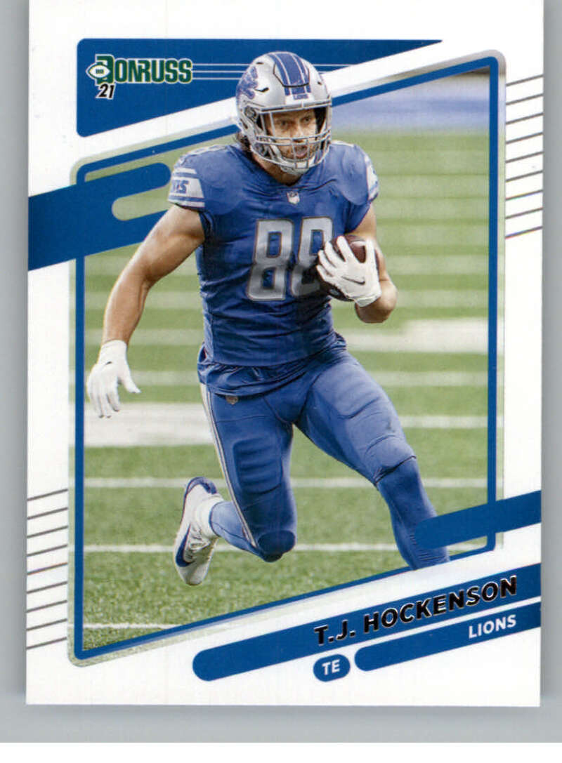 2021 Donruss #176 T.J. Hockenson Detroit Lions V88900 Image 1