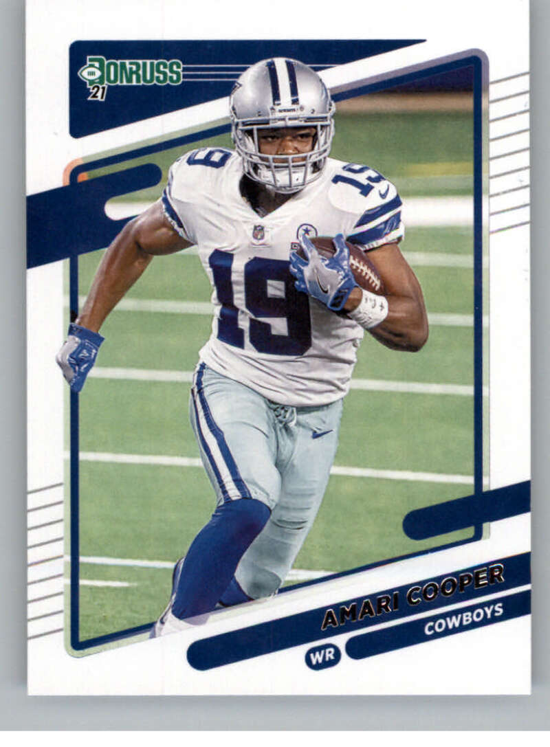 2021 Donruss #189 Amari Cooper Dallas Cowboys V88915 Image 1