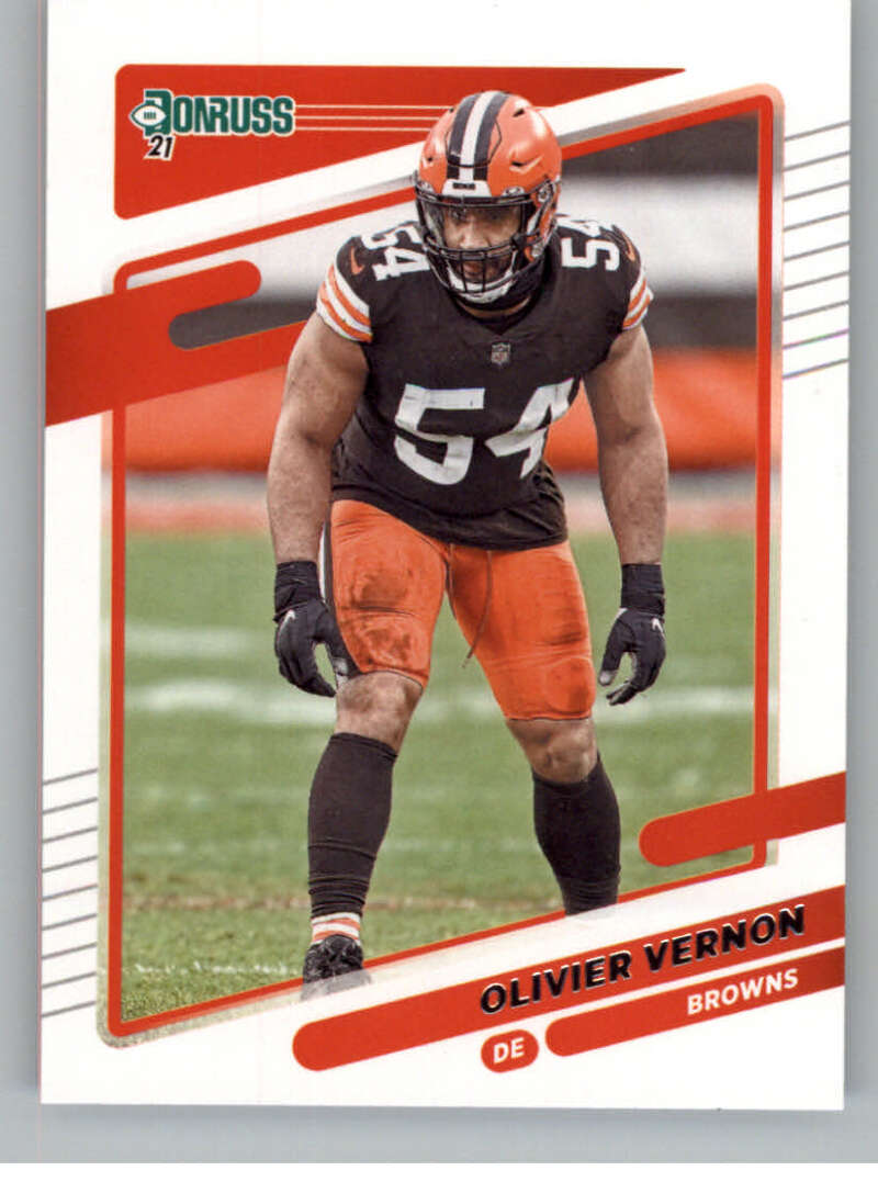 2021 Donruss #202 Olivier Vernon Cleveland Browns V88924 Image 1