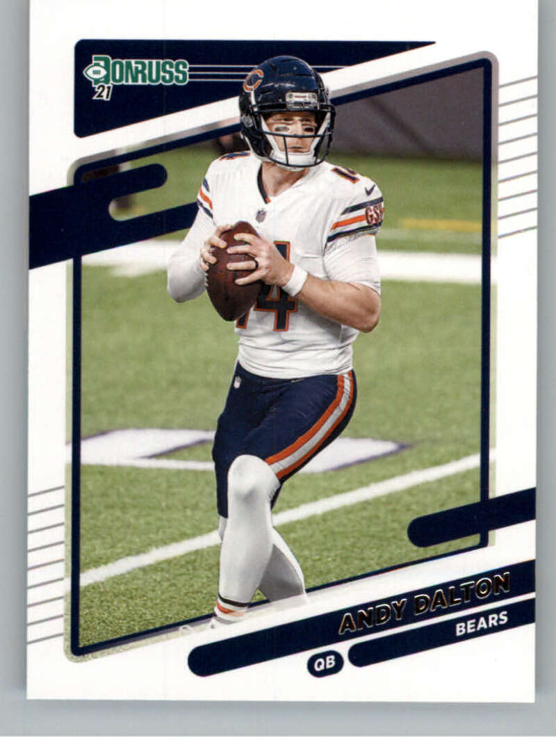 2021 Donruss #206 Andy Dalton Chicago Bears V88928 Image 1