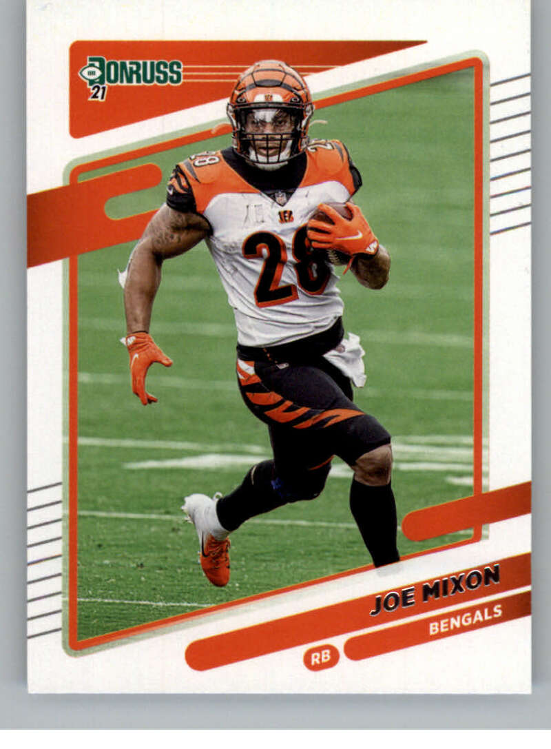 2021 Donruss #212 Joe Mixon Cincinnati Bengals V88932 Image 1