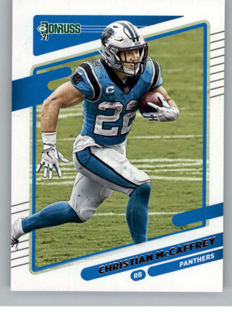 2021 Donruss #219 Christian McCaffrey Carolina Panthers V88937 Image 1