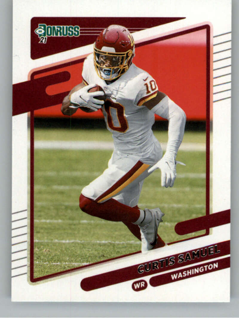 2021 Donruss #223 Curtis Samuel Washington Football Team V88939 Image 1