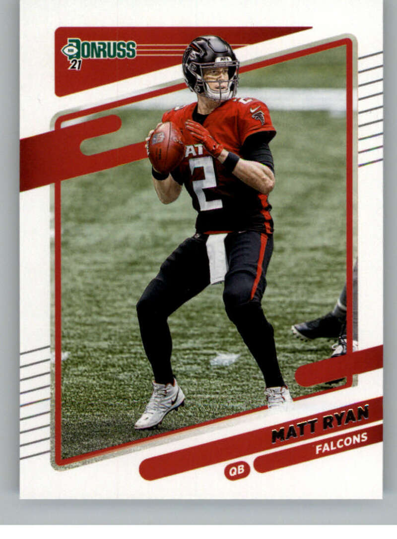 2021 Donruss #232 Matt Ryan Atlanta Falcons V88946 Image 1