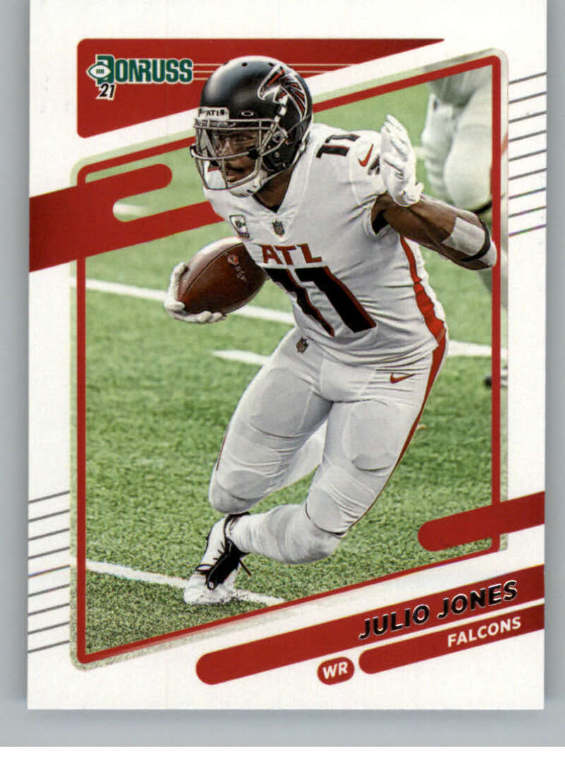 2021 Donruss #233 Julio Jones Atlanta Falcons V88947 Image 1