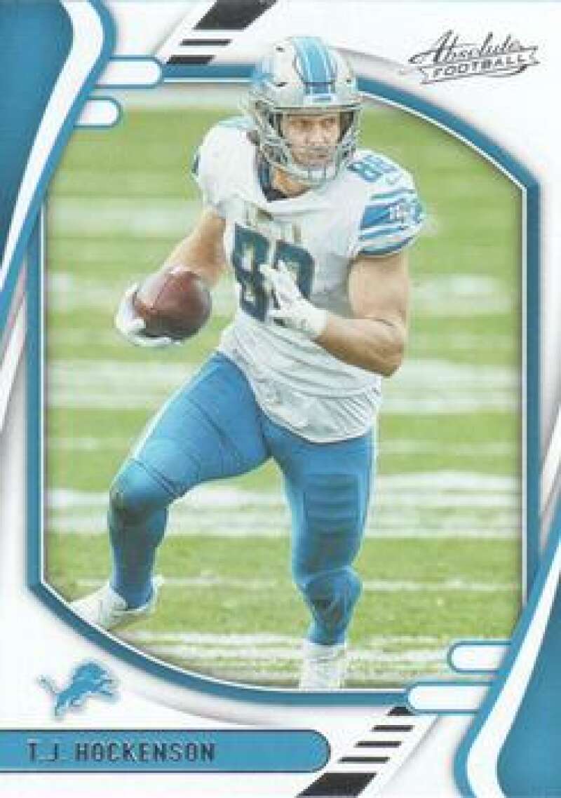 2021 Panini Absolute #10 T.J. Hockenson Detroit Lions V89816 Image 1