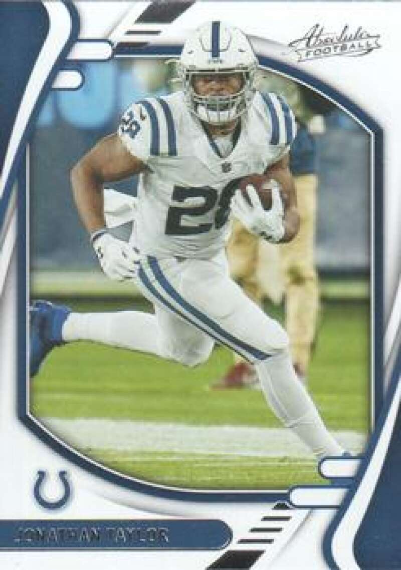2021 Panini Absolute #13 Jonathan Taylor Indianapolis Colts V89817 Image 1