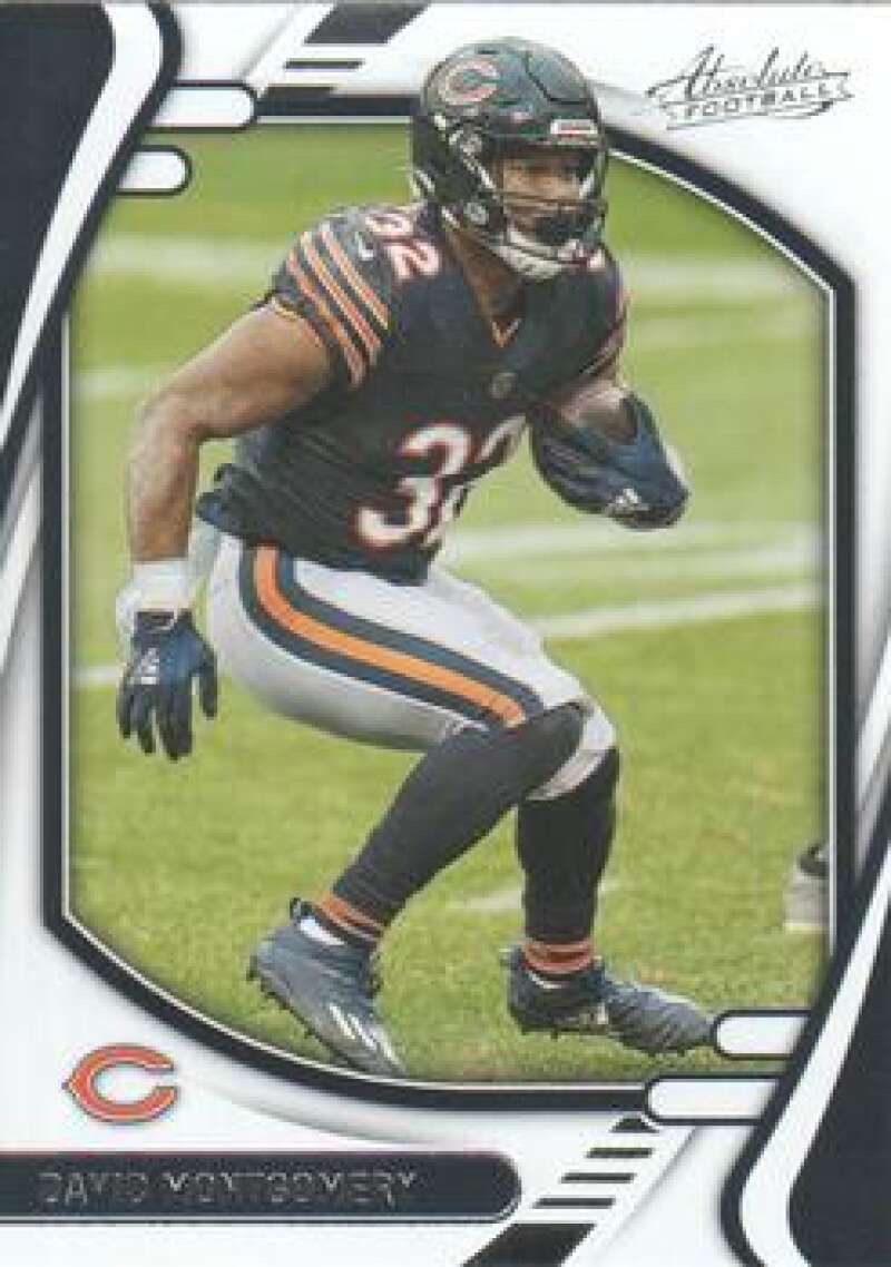 2021 Panini Absolute #26 David Montgomery Chicago Bears V89818 Image 1