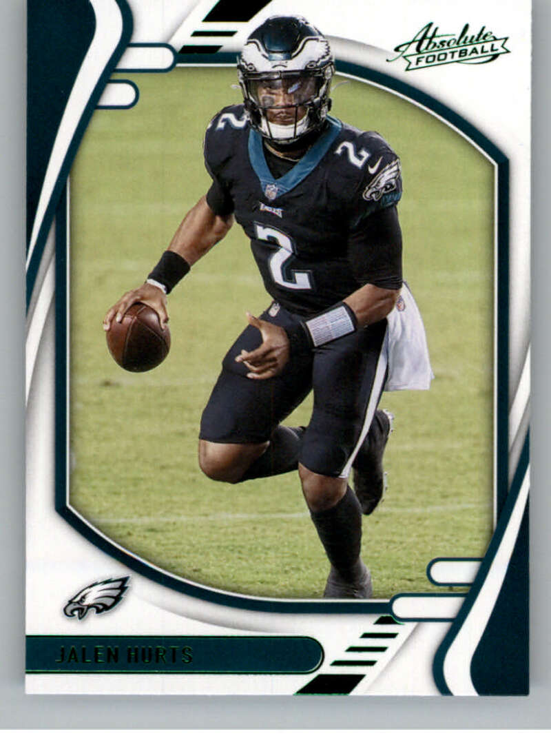 2021 Panini Absolute Green #76 Jalen Hurts Philadelphia Eagles V89829 Image 1