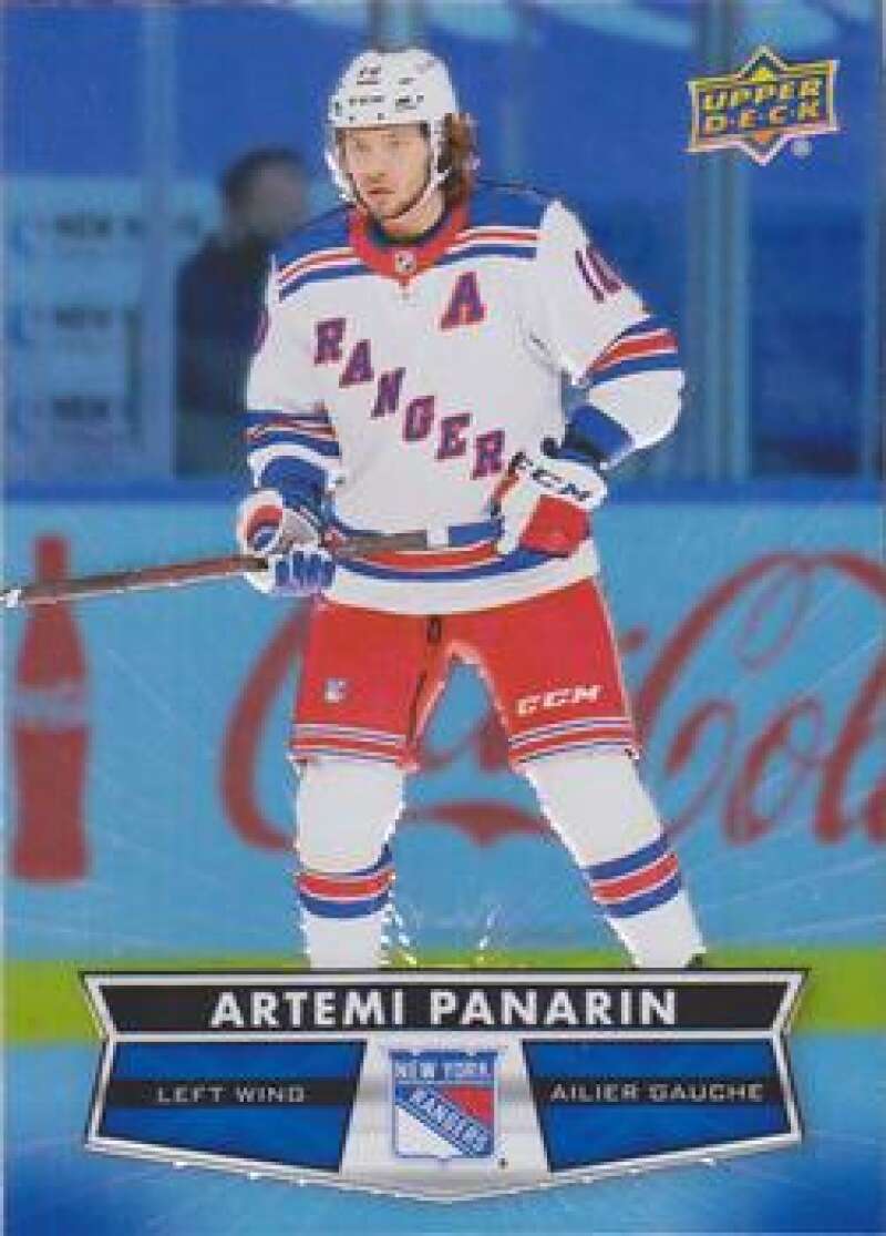 2021-22 Upper Deck Tim Hortons #10 Artemi Panarin Hockey New York Rangers Image 1