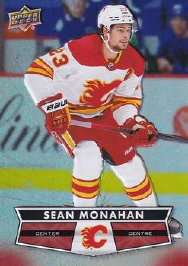 2021-22 Upper Deck Tim Hortons #23 Sean Monahan Hockey Calgary Flames Image 1