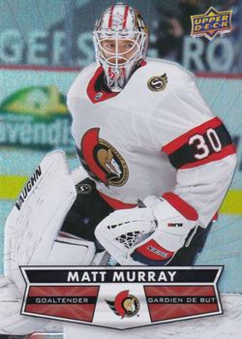 2021-22 Upper Deck Tim Hortons #30 Matt Murray Hockey Ottawa Senators Image 1