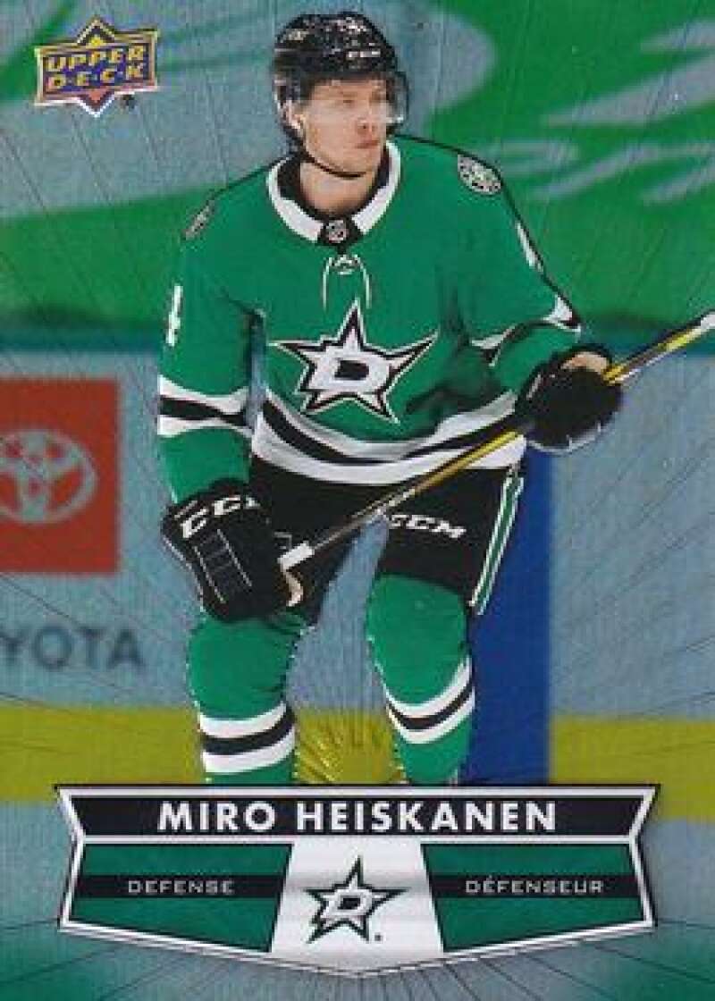2021-22 Upper Deck Tim Hortons #50 Miro Heiskanen Hockey Dallas Stars Image 1