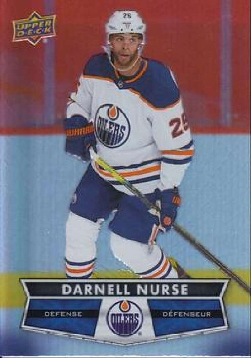 2021-22 Upper Deck Tim Hortons #52 Darnell Nurse Hockey Edmonton Oilers Image 1
