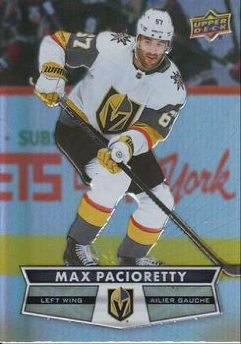 2021-22 Upper Deck Tim Hortons #67 Max Pacioretty Hockey Vegas Golden Knights Image 1