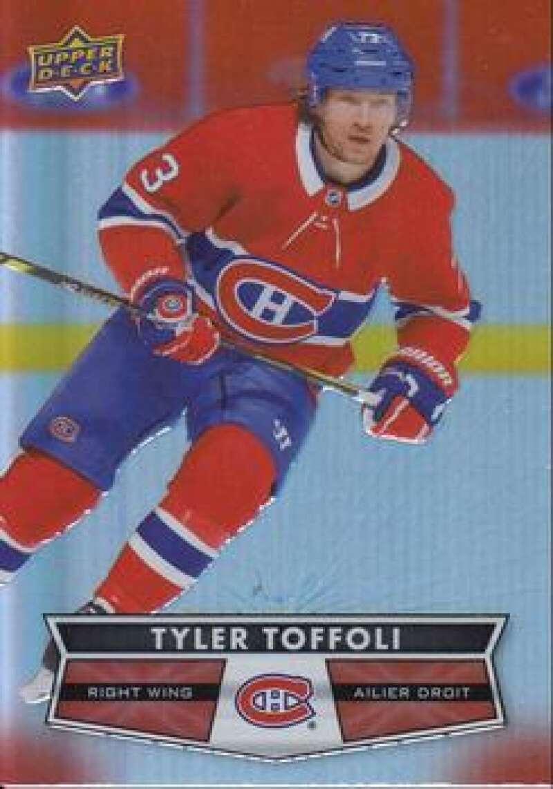 2021-22 Upper Deck Tim Hortons #73 Tyler Toffoli Hockey Montreal Canadiens Image 1