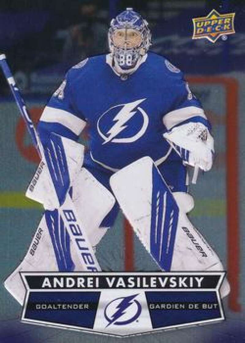 2021-22 Upper Deck Tim Hortons #78 Andrei Vasilevskiy Hockey Tampa Bay Lightning Image 1