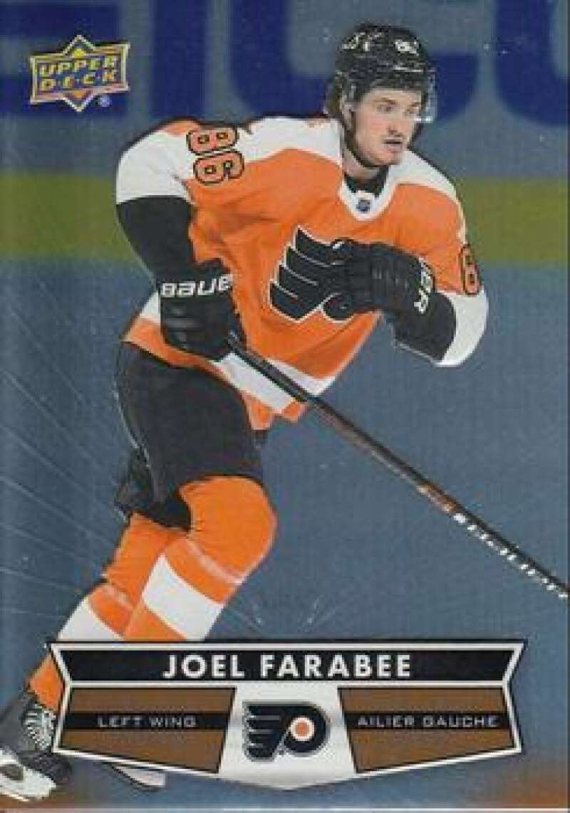 2021-22 Upper Deck Tim Hortons #105 Joel Farabee Hockey Philadelphia Flyers Image 1