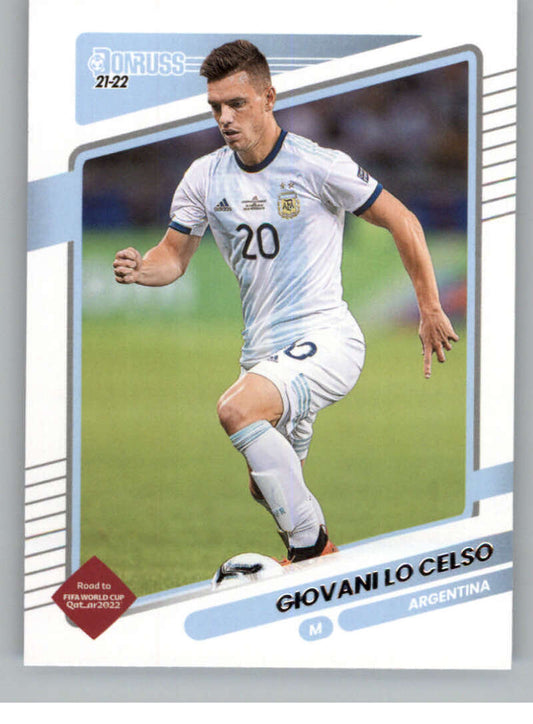 2021-22 Donruss Road to Qatar #6 Giovani Lo Celso  Argentina  V86361 Image 1