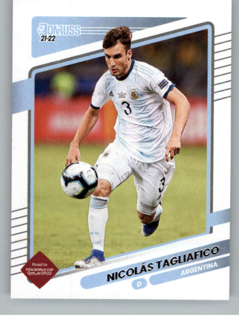 2021-22 Donruss Road to Qatar #7 Nicolas Tagliafico Argentina V86363 Image 1