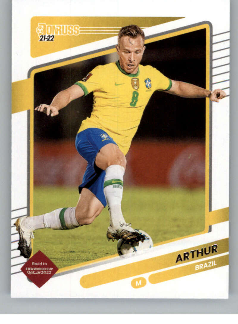 2021-22 Donruss Road to Qatar #23 Arthur Brazil V86366 Image 1
