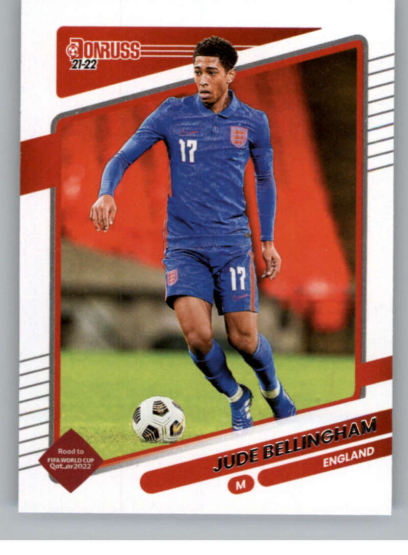 2021-22 Donruss Road to Qatar #48 Jude Bellingham England V86373 Image 1