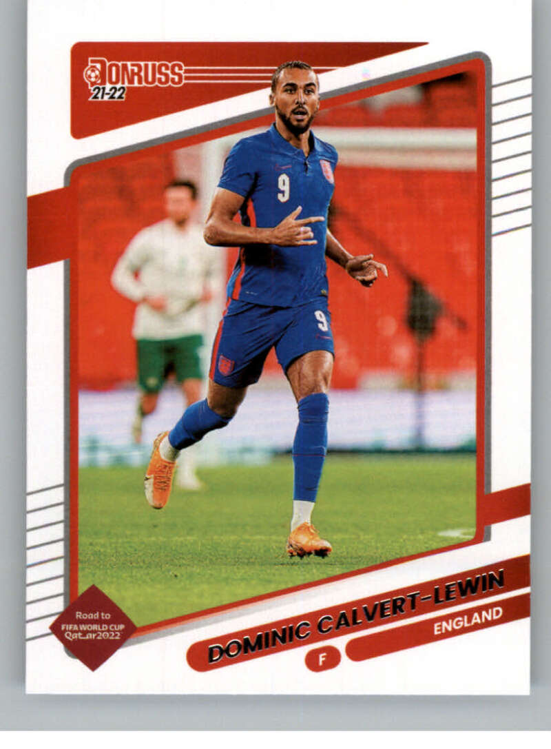 2021-22 Donruss Road to Qatar #49 Dominic Calvert-Lewin England V86374 Image 1