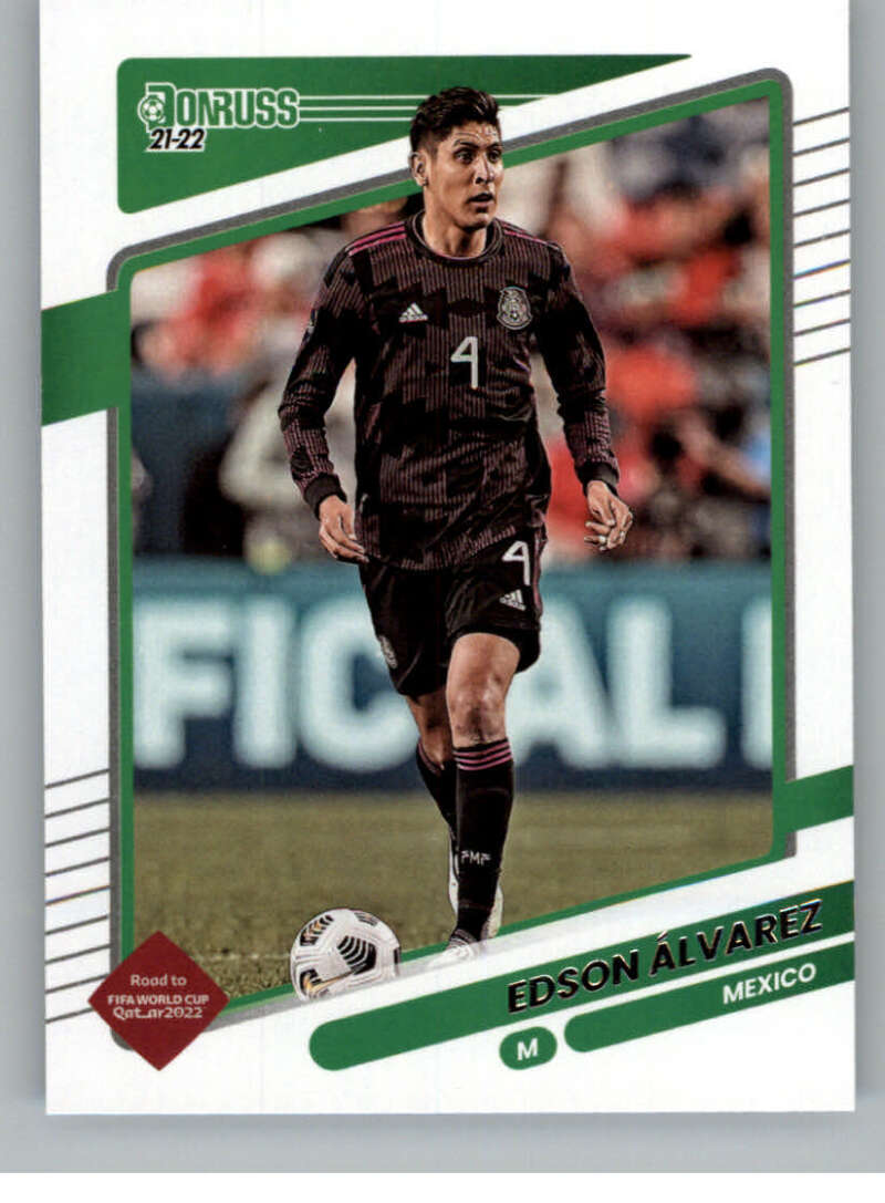 2021-22 Donruss Road to Qatar #90 Edson Alvarez Mexico V86387 Image 1
