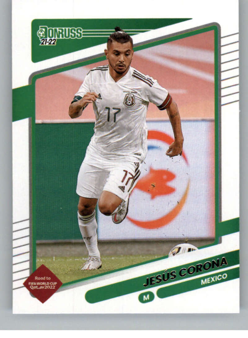 2021-22 Donruss Road to Qatar #91 Jesus Manuel Corona Mexico V86388 Image 1