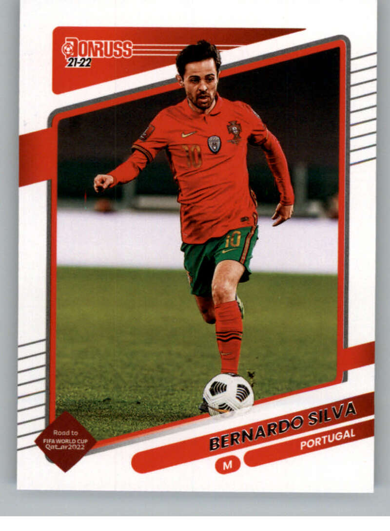2021-22 Donruss Road to Qatar #121 Bernardo Silva Portugal V86401 Image 1