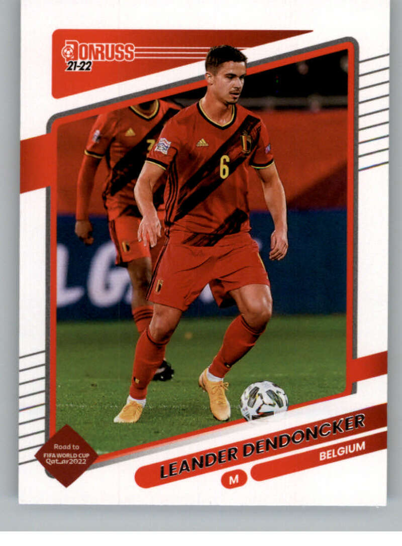 2021-22 Donruss Road to Qatar #126 Leander Dendoncker Belgium V86402 Image 1