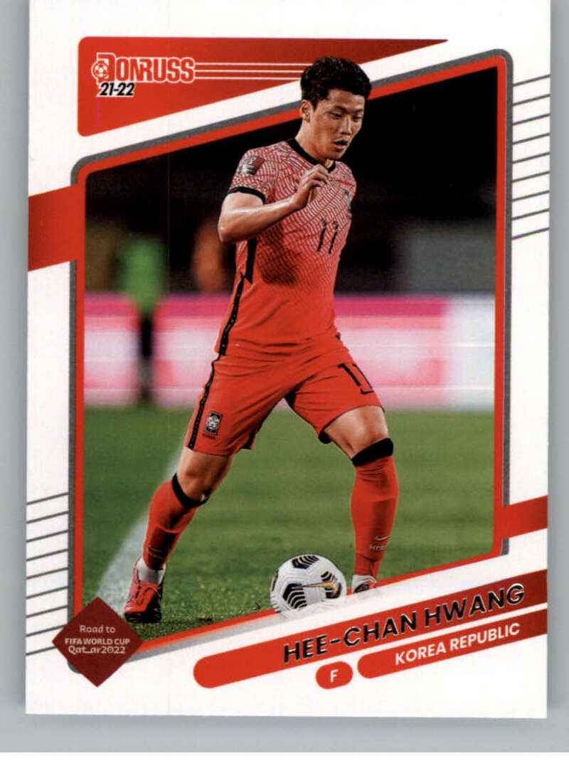 2021-22 Donruss Road to Qatar #137 Hee-chan Hwang Korea Republic V86409 Image 1