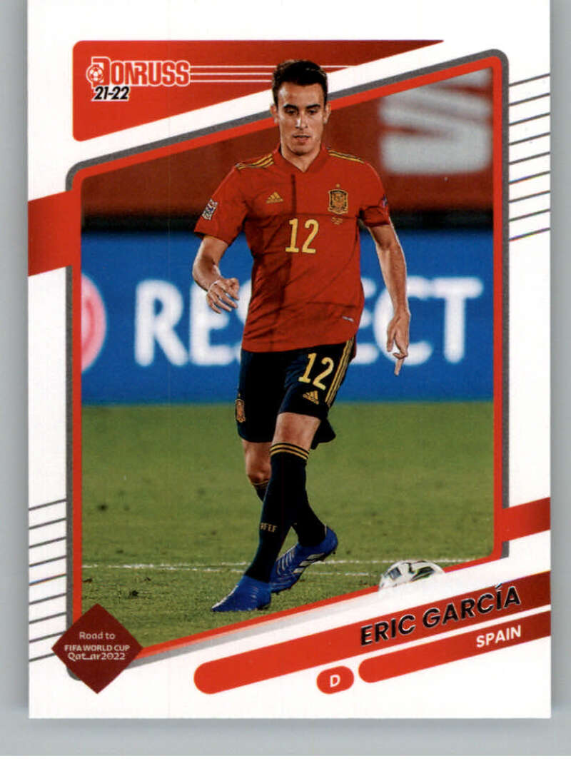 2021-22 Donruss Road to Qatar #148 Eric Garcia Spain V86413 Image 1
