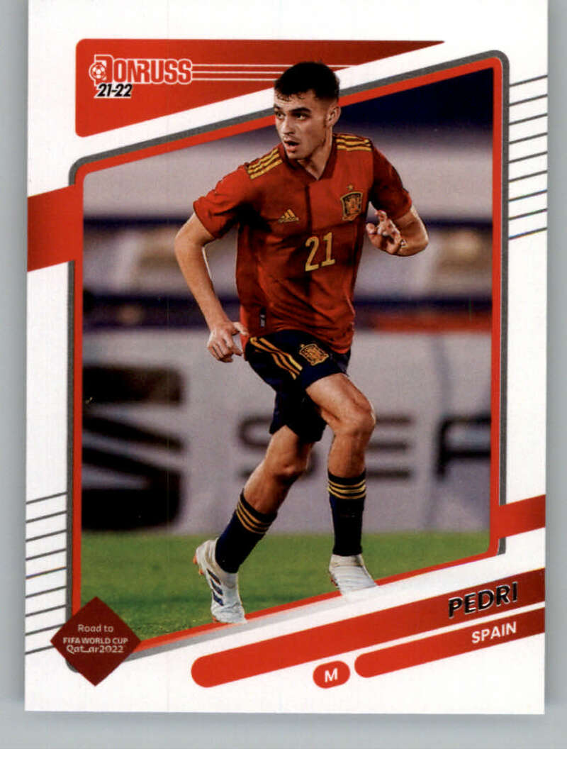2021-22 Donruss Road to Qatar #151 Pedri Spain V86415 Image 1