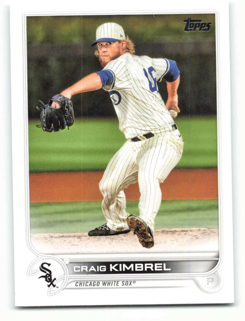 2022 Topps Baseball #2 Craig Kimbrel Chicago White Sox Image 1