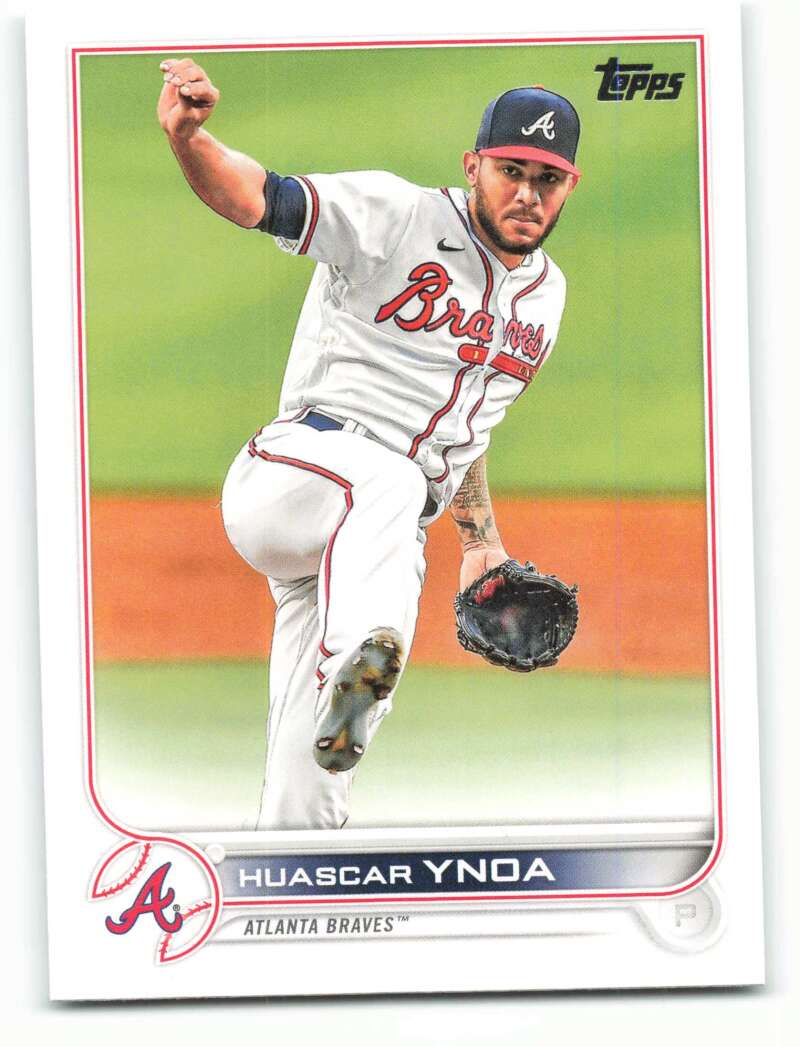 2022 Topps Baseball #3 Huascar Ynoa Atlanta Braves Image 1