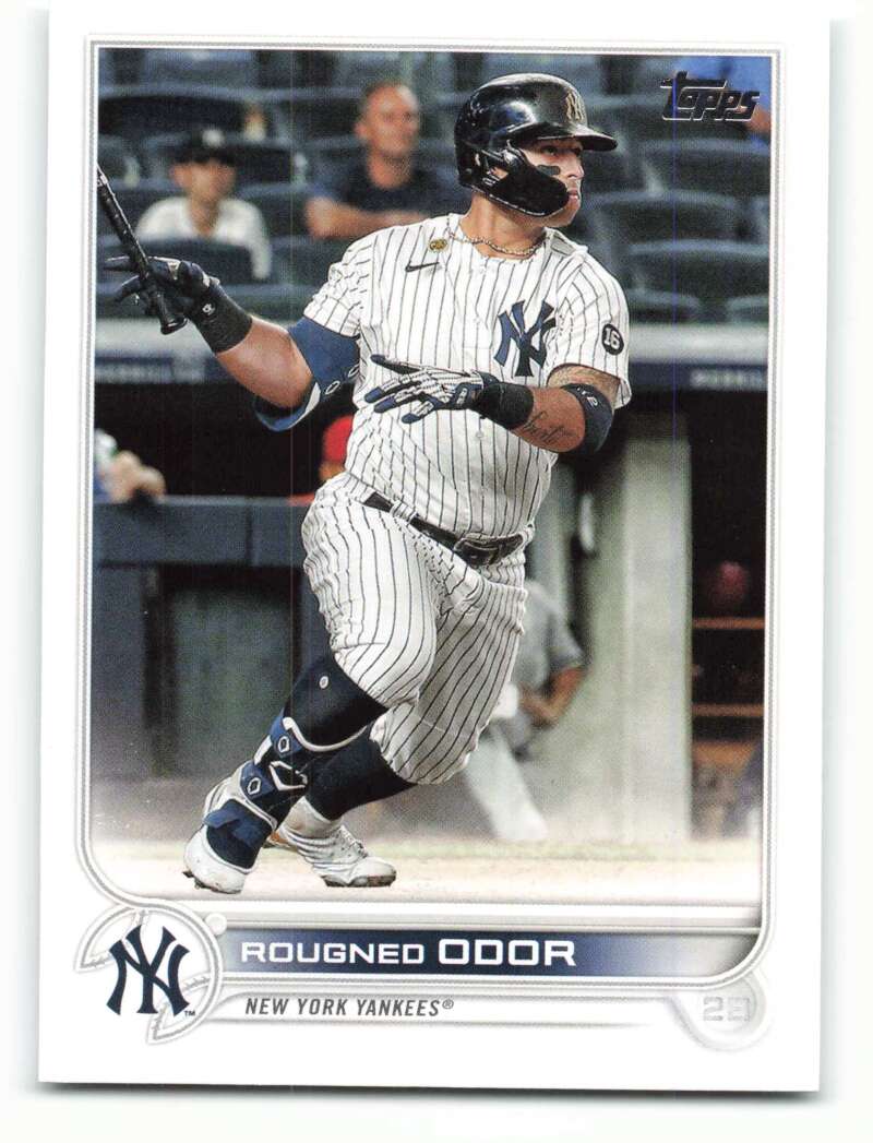 2022 Topps Baseball #5 Rougned Odor New York Yankees Image 1