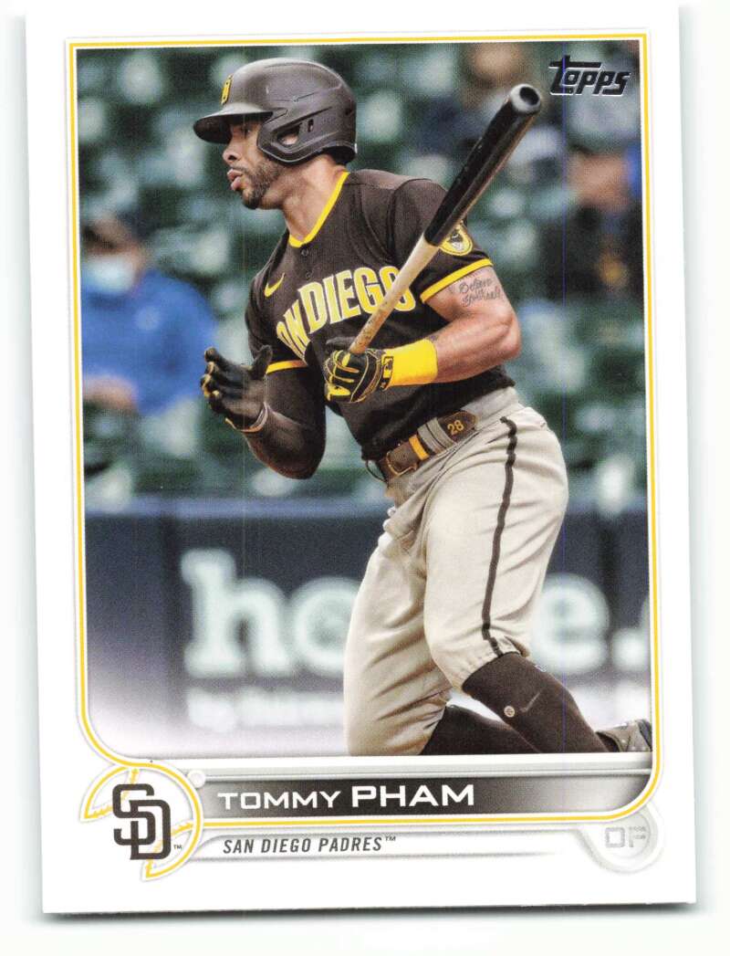 2022 Topps Baseball #16 Tommy Pham San Diego Padres Image 1