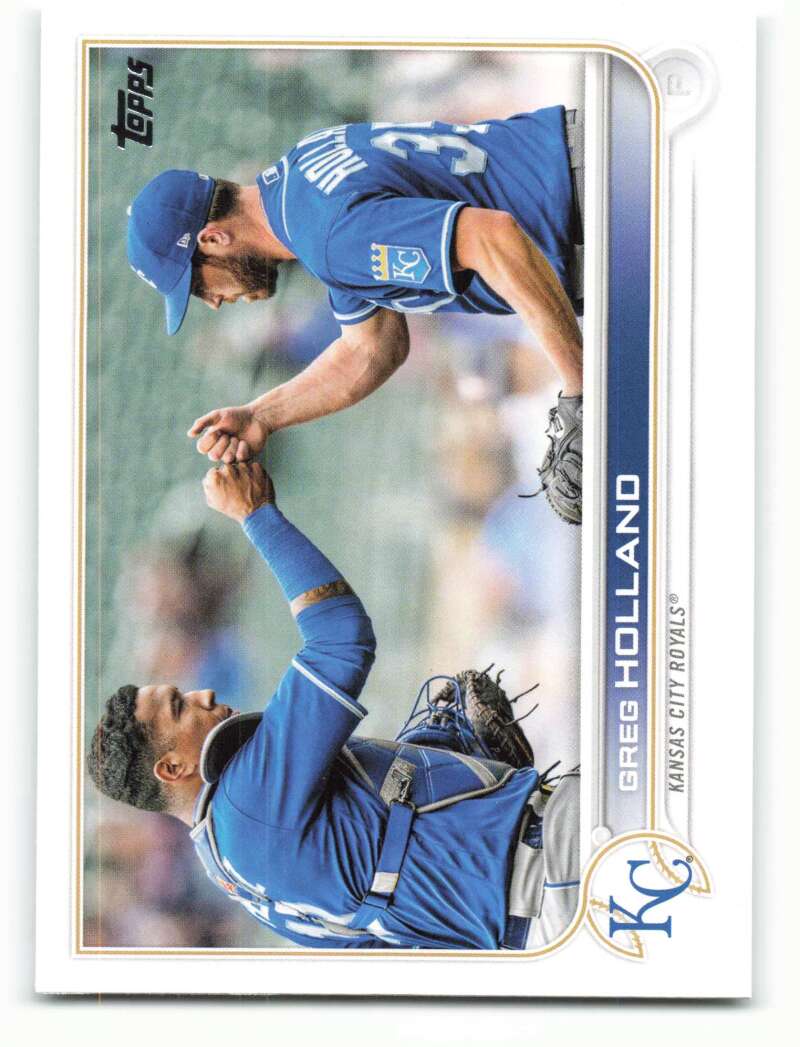2022 Topps Baseball #52 Greg Holland Kansas City Royals Image 1