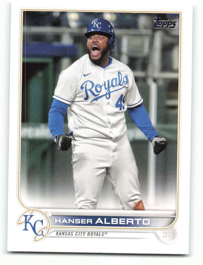 2022 Topps Baseball #53 Hanser Alberto Kansas City Royals Image 1