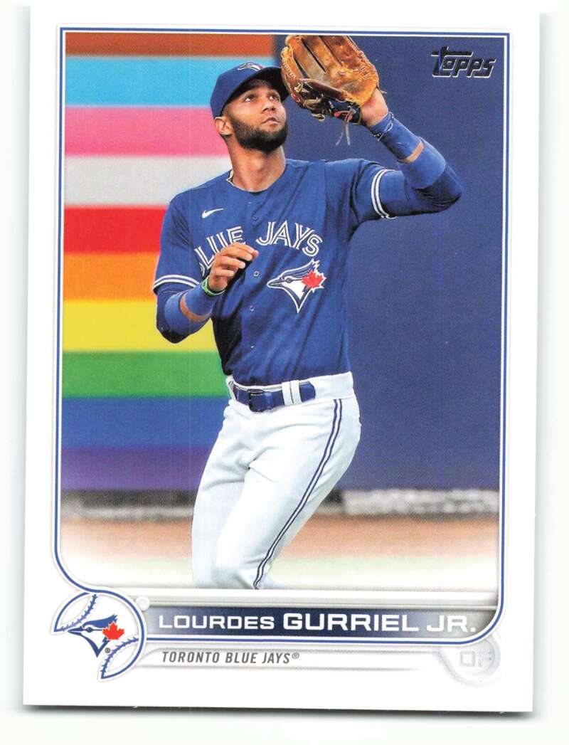 2022 Topps Baseball #54 Lourdes Gurriel Jr. Toronto Blue Jays Image 1