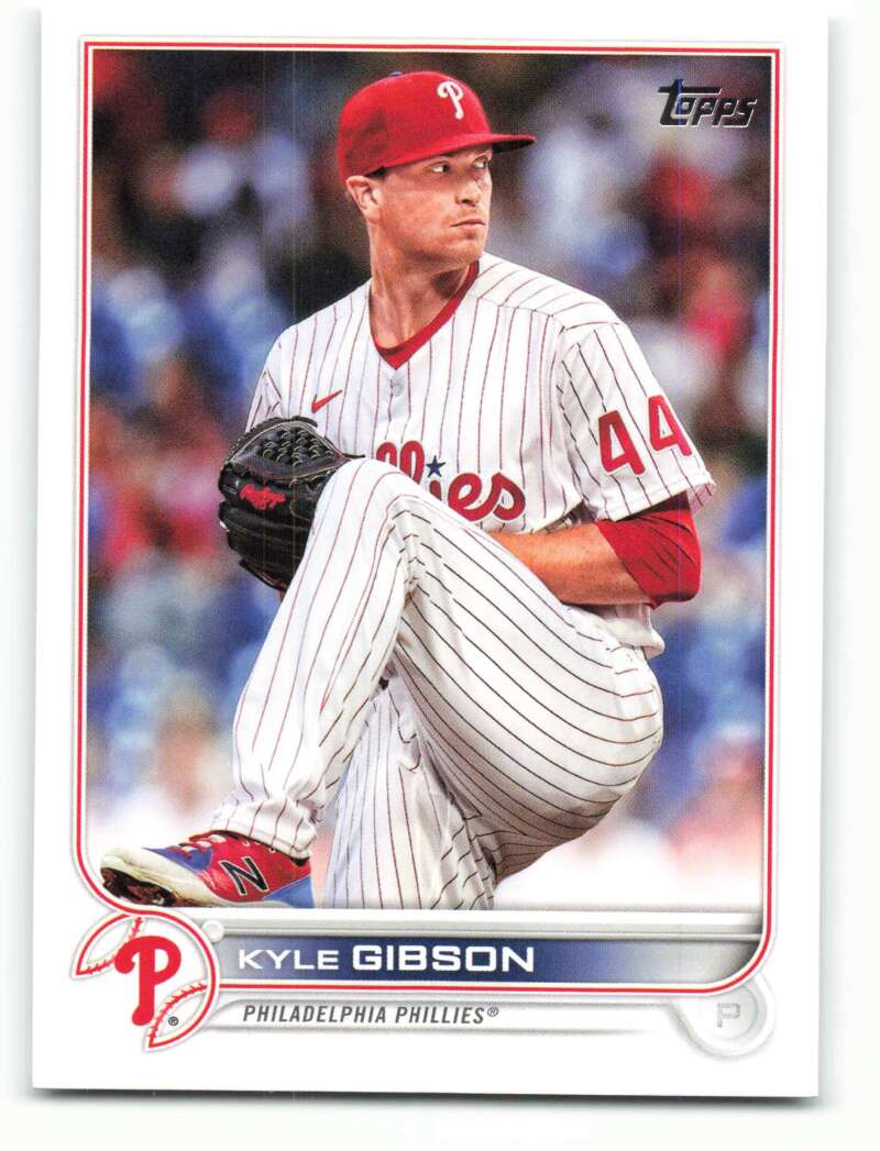 2022 Topps Baseball #57 Kyle Gibson Philadelphia Phillies Image 1