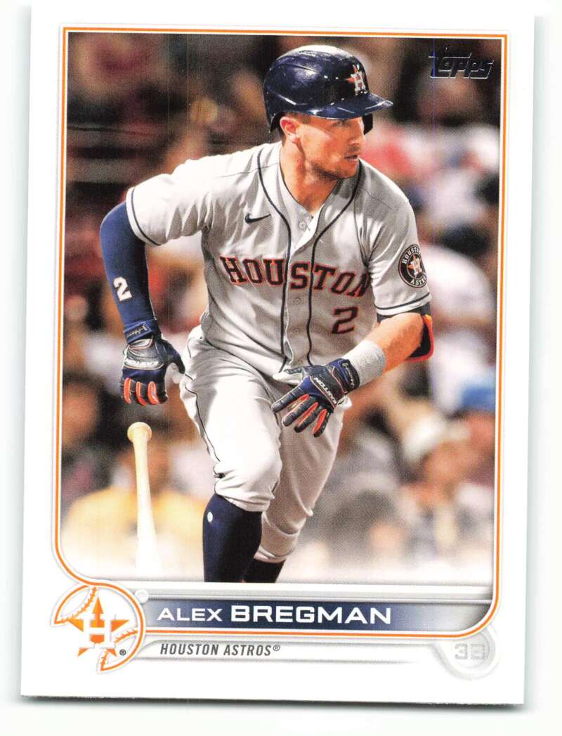 2022 Topps Baseball #68 Alex Bregman Houston Astros Image 1