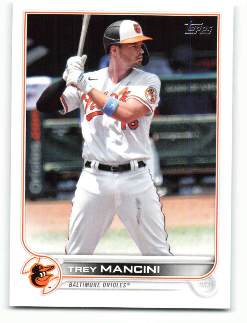 2022 Topps Baseball #79 Trey Mancini Baltimore Orioles Image 1