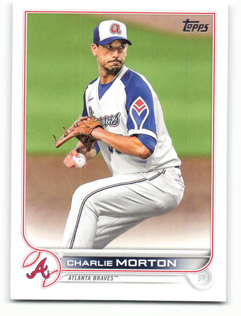 2022 Topps Baseball #82 Charlie Morton Atlanta Braves Image 1